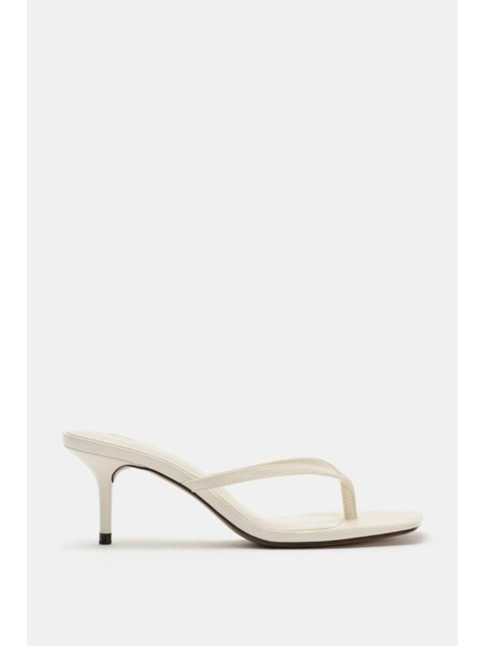 ZARA SQUARE TOE HEELED SANDALS 2324/810/002 - Picture 3 of 6